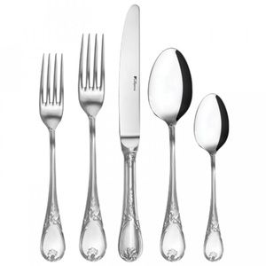 DEGRENNE MARQUISE STAINLESS STEEL FLATWARE For 8 persons